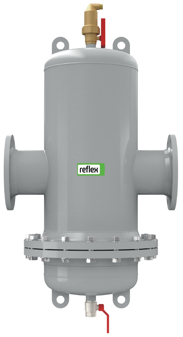 Reflex Mikroblasen-/Schmutzabscheider Extwin TW 150 R, Flansch,10 bar Reflex Mikroblasen-/Schmutzabscheider Extwin TW 150 R, Flansch,10 bar