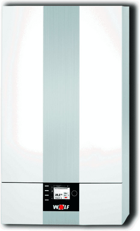 Wolf Gasbrennwert-Heiztherme CGB-2-20 ComfortLine, mit hocheff. Heizkreispumpe