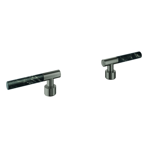 GROHE Hebelgriffe Atrio Private C. 48459 Vanilla Noir Caesarstone hard graph. gb.