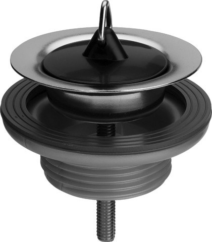 Viega Universalventil 5121.3 in G1 1/4 x 60mm Kunststoff grau