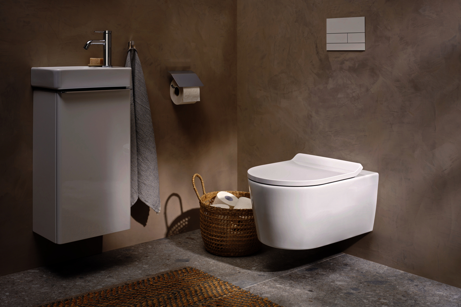 Hansgrohe WTM 80 Tecturis S CoolStart ohne Ablaufgarnitur chrom