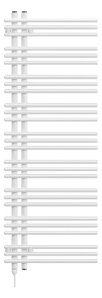 ZE Design-Heizkörper Yucca elektr. IHE YAZSR130050EAZD 1354x47x478 RAL 9016