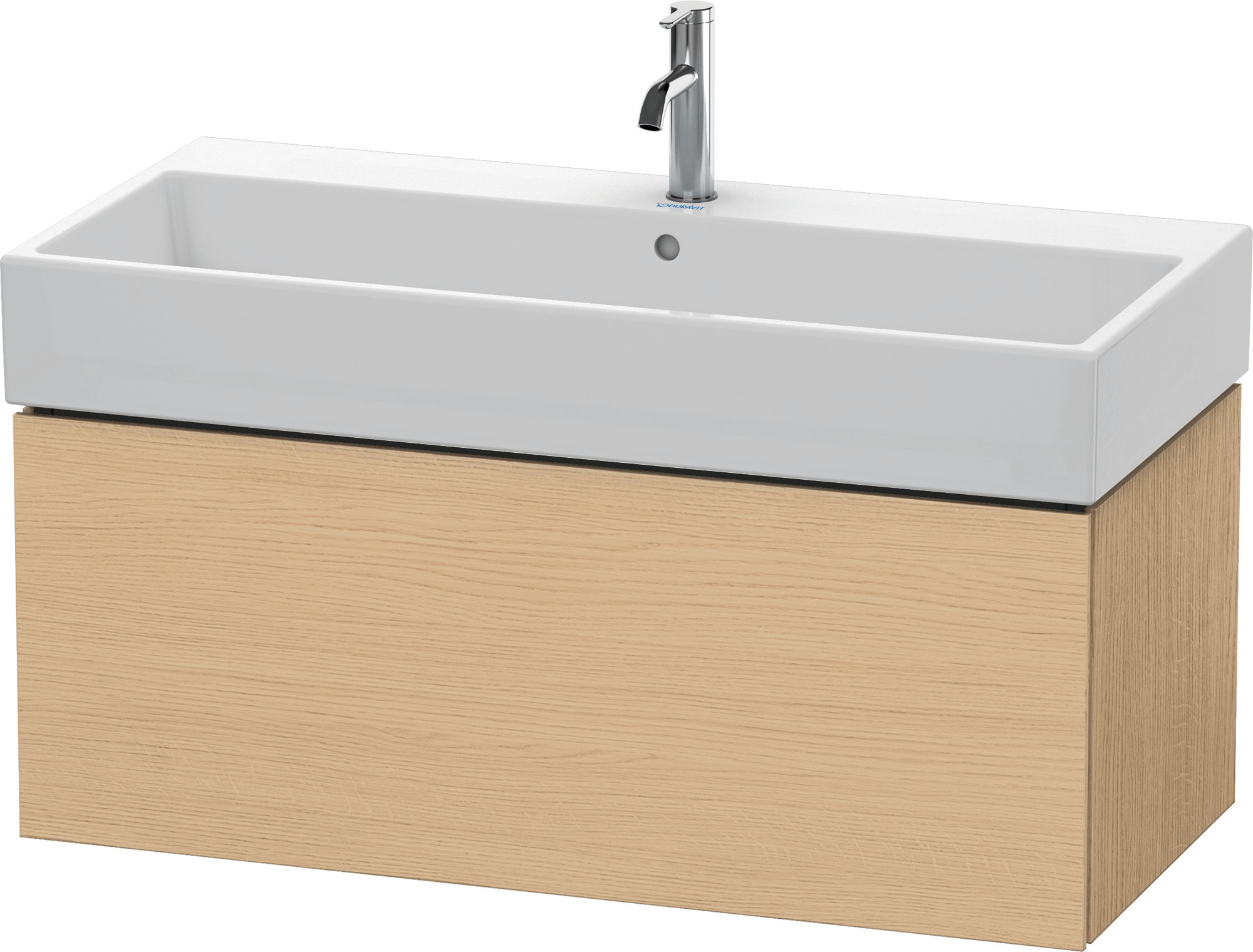 Duravit WTU L-Cube 394x984x459mm 1 Auszug, Eiche Natur