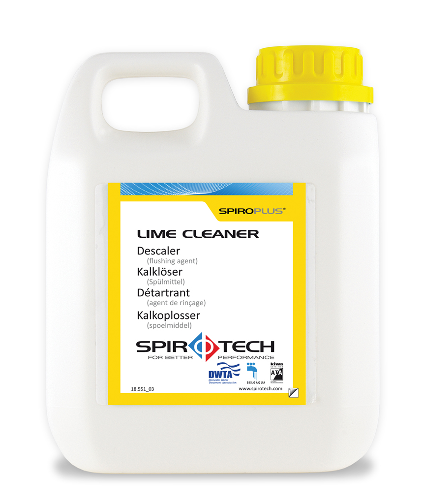 Spirotech Entkalker SpiroPlus Lime Cleaner Spülmittel, 1 Liter