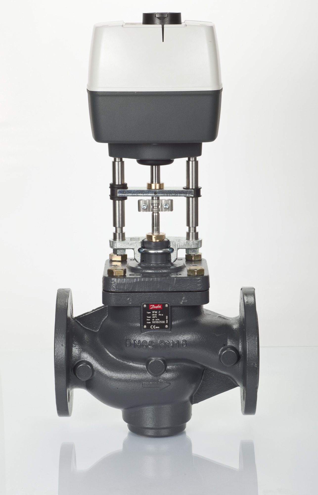 Danfoss elektr. Stellantrieb AME655 24V 24V, 2000N, 3Pkt., stetig, o.Sich.-fkt.,