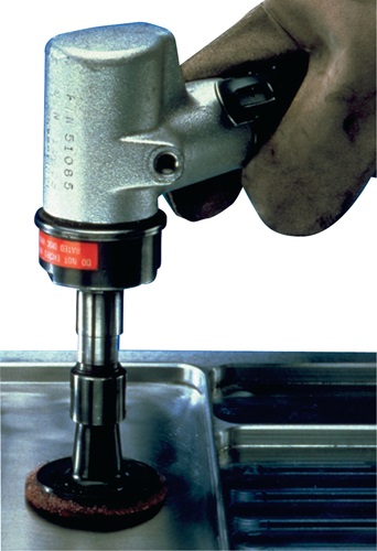 Vlieskompaktscheibe Scotch Brite™ SC-DR D.50,8mm very fine blau 23000min-¹ 3M Vlieskompaktscheibe Scotch Brite™ SC-DR D.50,8mm very fine blau 23000min-¹ 3M