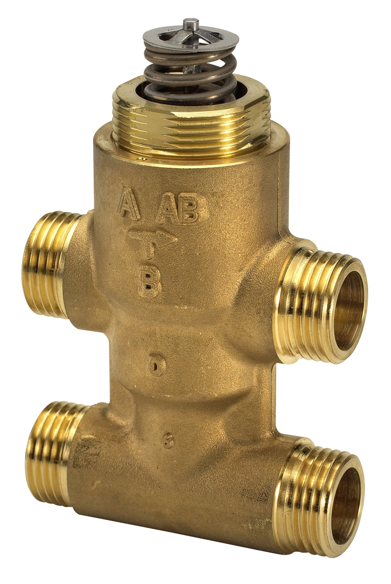 Danfoss 4-Wege-Ventil VZ4 DN 15, kvs 1,0