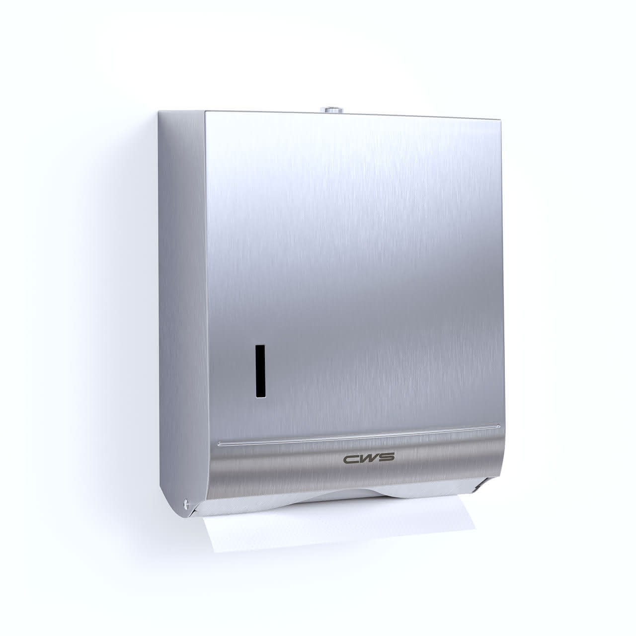 CWS Papierhandtuchspender Paradiseline Stainless Steel, Edelstahl, mit Schloss CWS Papierhandtuchspender Paradiseline Stainless Steel, Edelstahl, mit Schloss