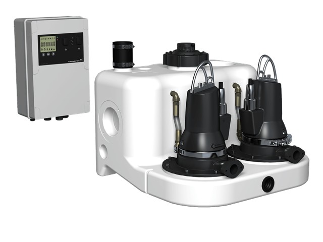 GRUNDFOS Fäkalienhebeanlage Multilift MDG.09.3.2 3x400V