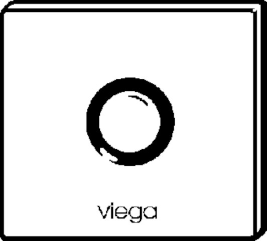 Viega Ausstattungsset Visign for More100 8351.65 in ESG klar/hellgrau