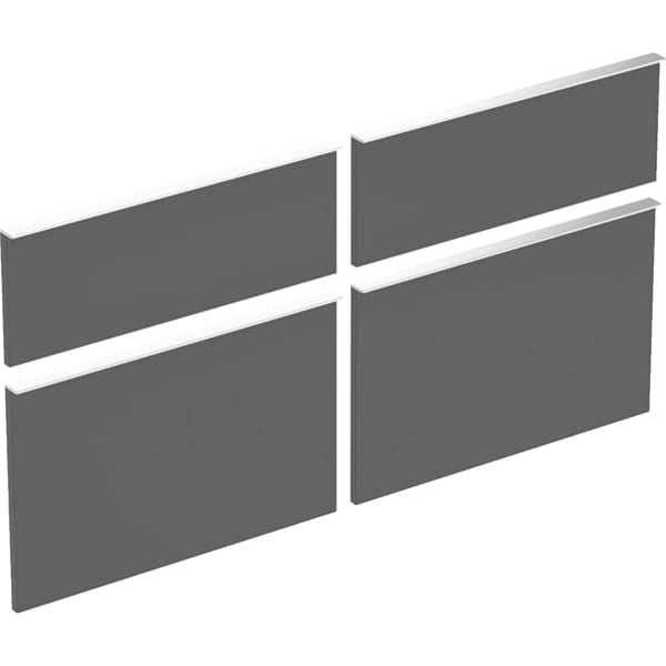 Geberit Set Schubladen Frt für iCon US für WT Breite 120 cm, lava (4 St.)