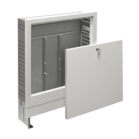 Flamco Verteilerschrank Exclusiv Unterputz B x H x T: 550 x 750-850 x 110-165mm