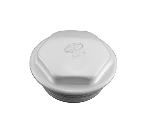 Zehnder Blindstopfen für 3-6 Säuler Linksgewinde 5/4", RAL 9016, 907011
