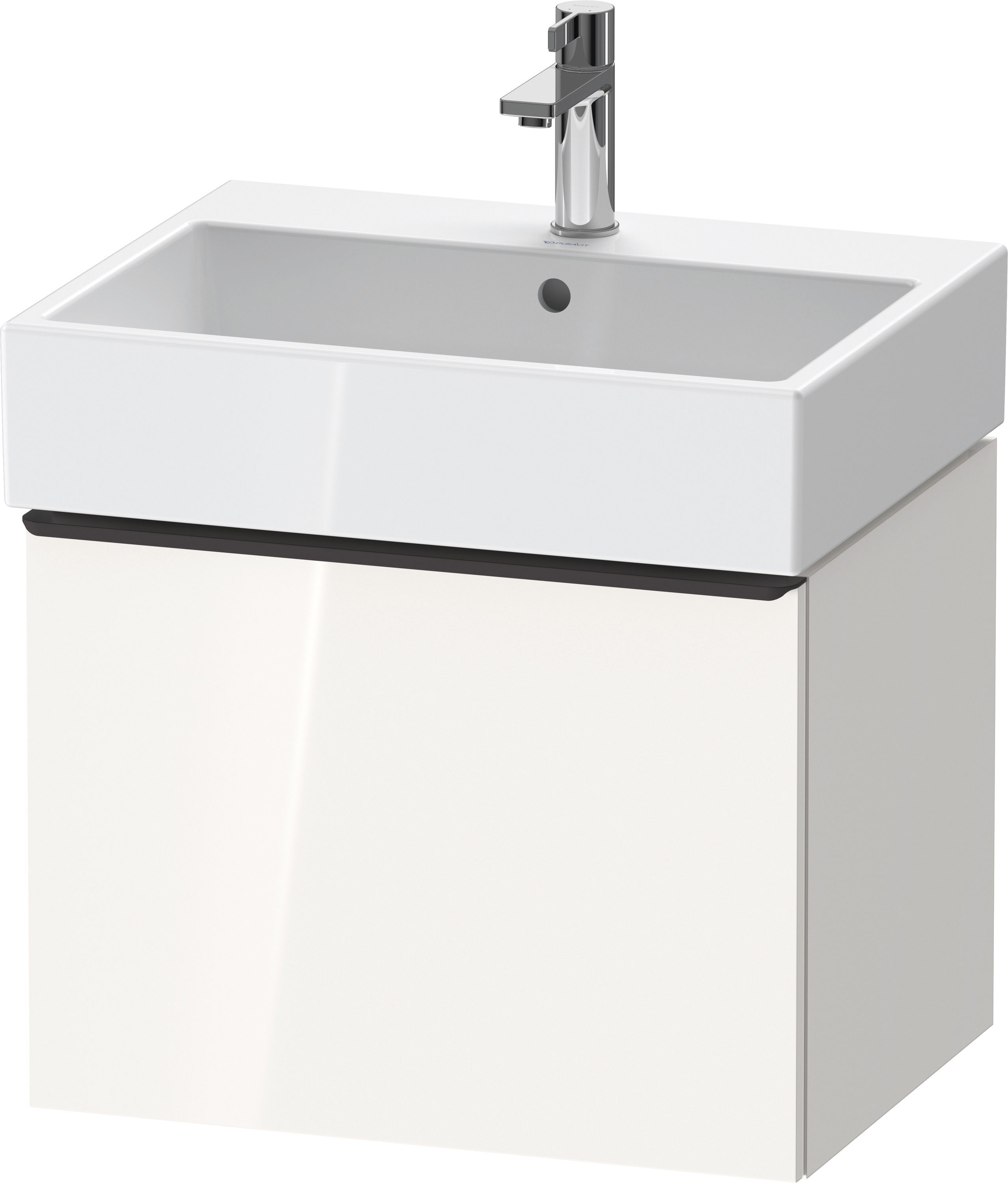 Duravit D-Neo WTU,Wdh,Ausz:1,Gr:Diamant Schw. 584x442x440mm,Weiß Hochglanz,Dekor