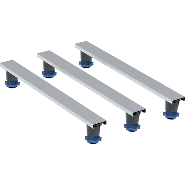 Geberit Set Füße und 3 Traversen 1000mm H:9-21cm, für Duschwanne aus Steinharz