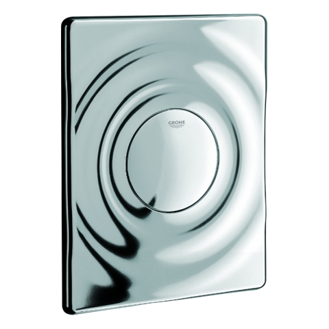 GROHE WC-Betätigung Surf 37063 156x197mm mit Druckknopfbetätigung chrom GROHE WC-Betätigung Surf 37063 156x197mm mit Druckknopfbetätigung chrom