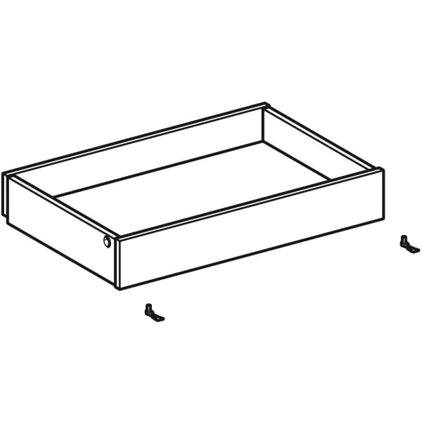 Geberit Innenschublade f. Acanto Unterschrank für Waschtisch B:120cm