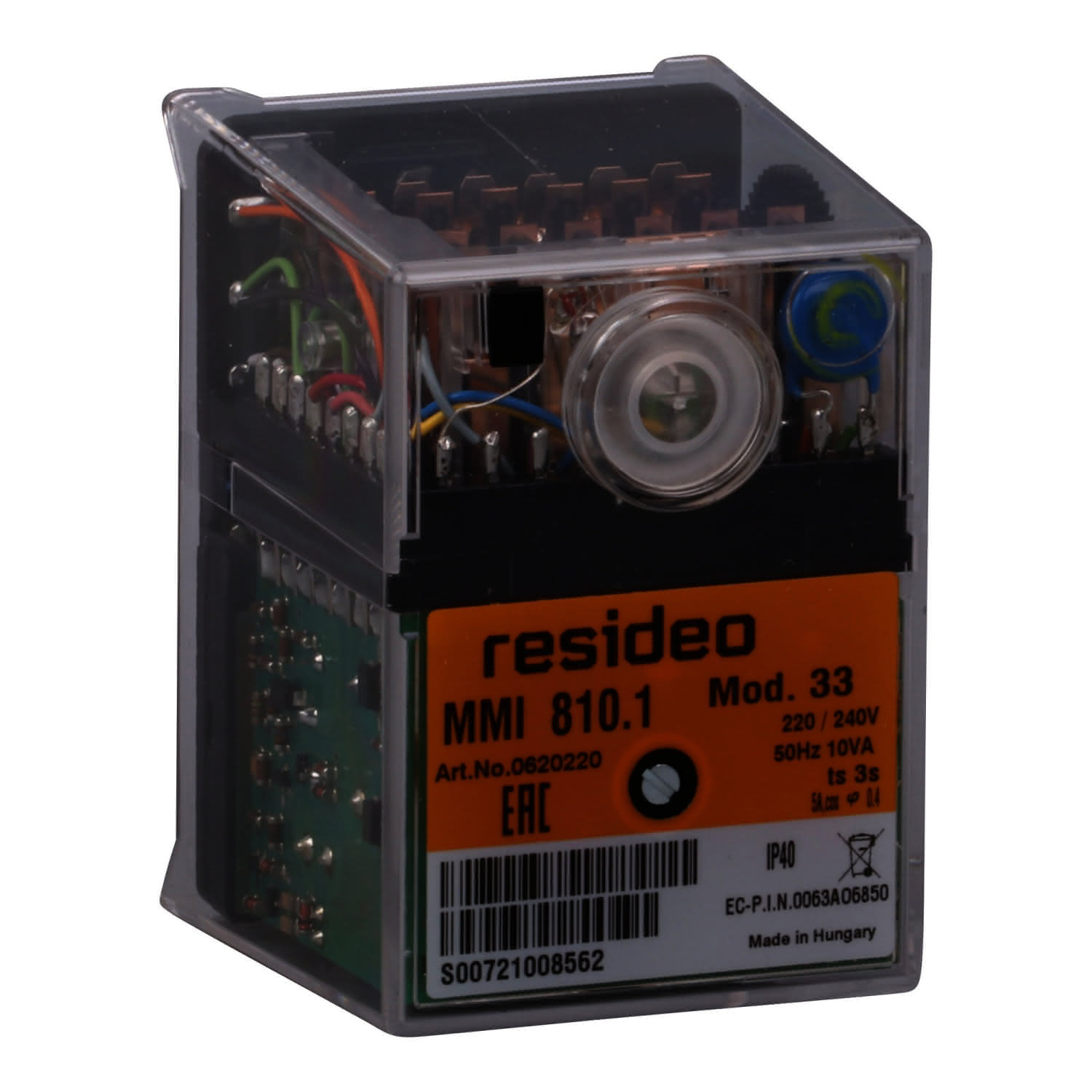 MHG Gasfeuerungsautomat MMI 810 Modell 33, Satronic