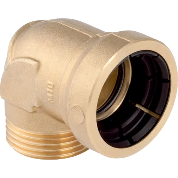 Geberit Übergangswinkel 90Gr mit Steckanschl. und Eurokonus Rg d20-EuG3/4