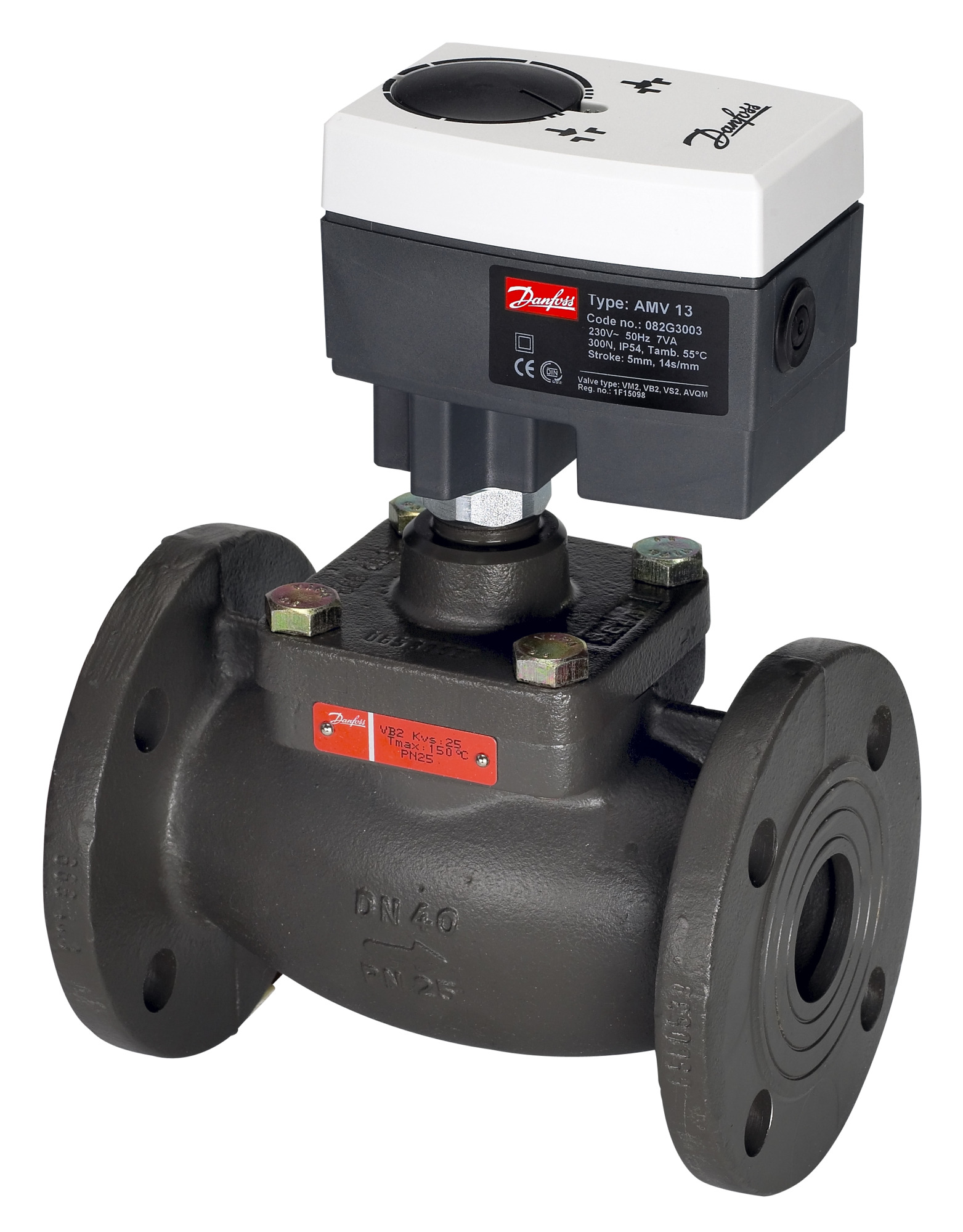 Danfoss elektr. Stellantrieb AMV13 3Pkt,Schritt, mit Sicherheitsfunktion