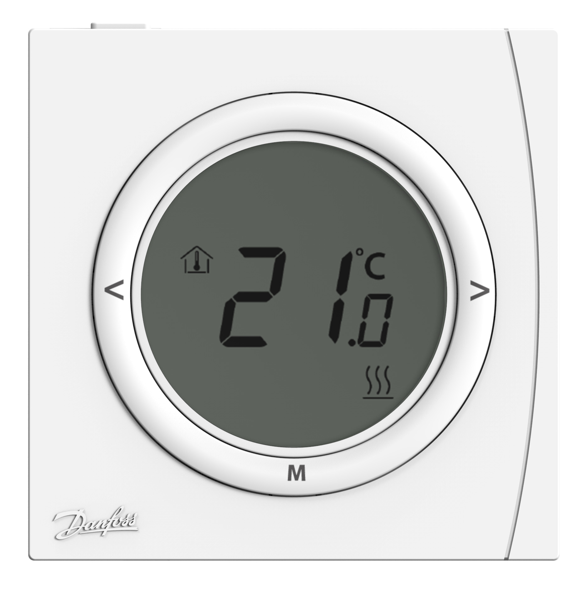 Danfoss Digit. Raumthermostat RET2001MV2 230Vac, LCD, 5-30C, pot.fr. Ausg.