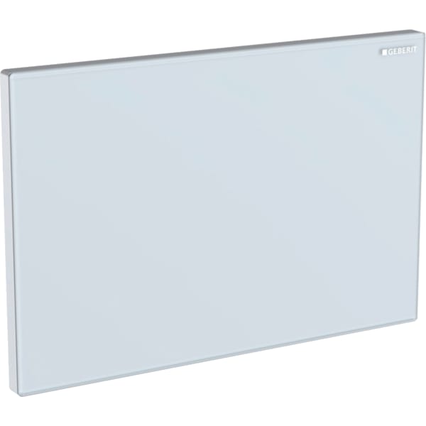 Geberit Sigma Abdeckplatte weiß Glas