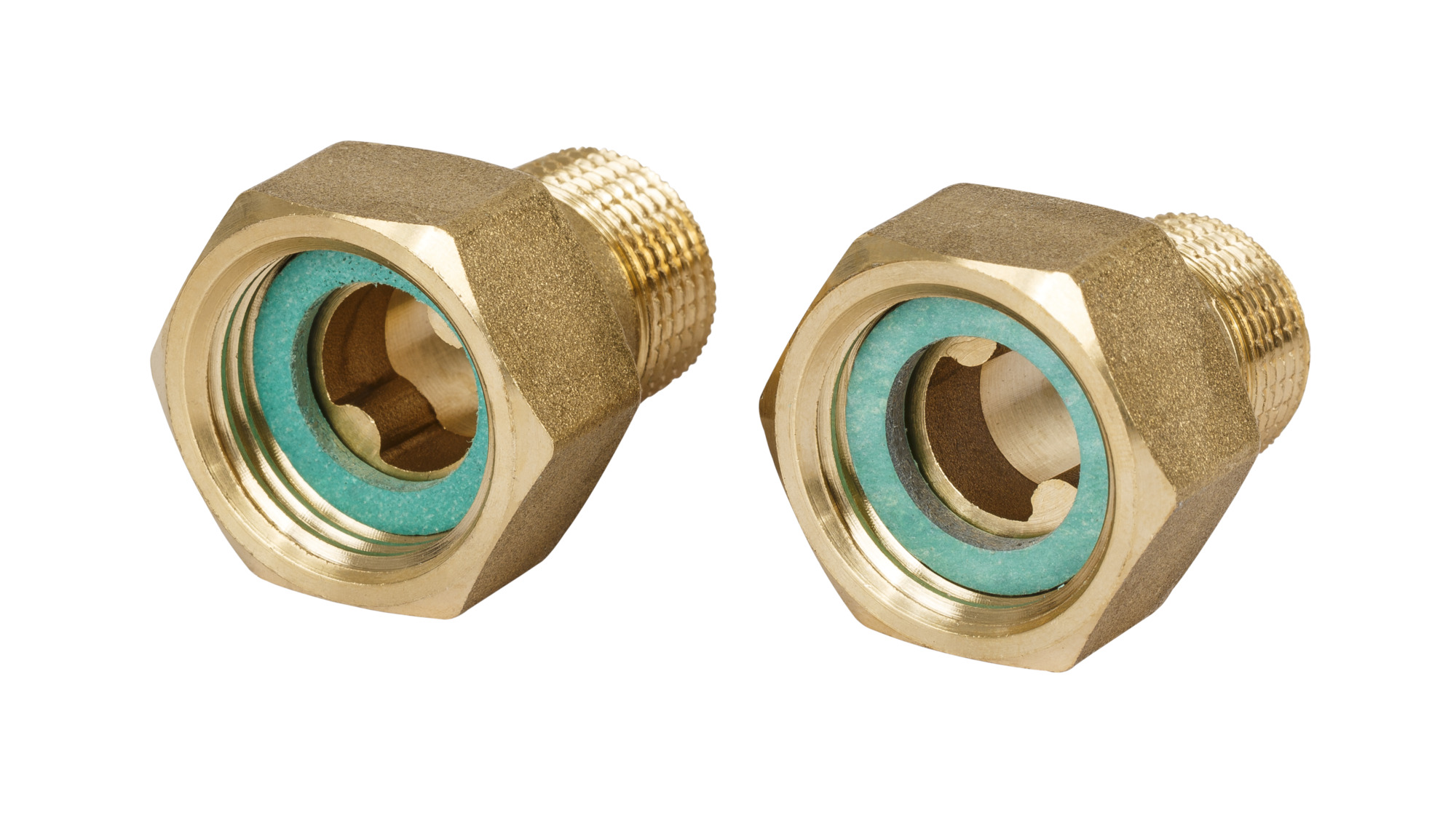 Danfoss Gewindenippel 2x, DN 15