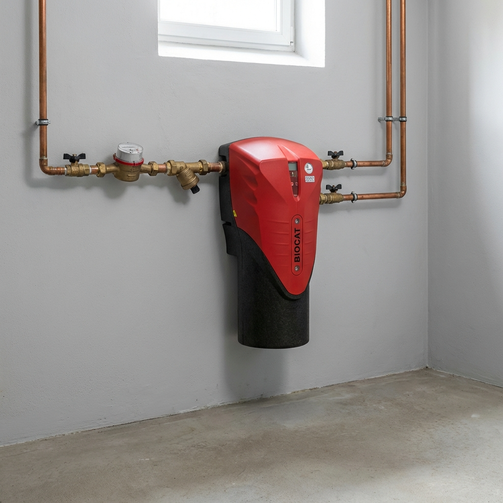 Biocat WS 3 Entkalkungsanlage, bis zu 250L, max. 5 Wohneinheiten, max. 253m3/Jahr