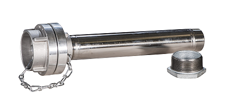 KSB Spülanschluss R 1 1/2 - Storz C, ALMGS / 1.4401
