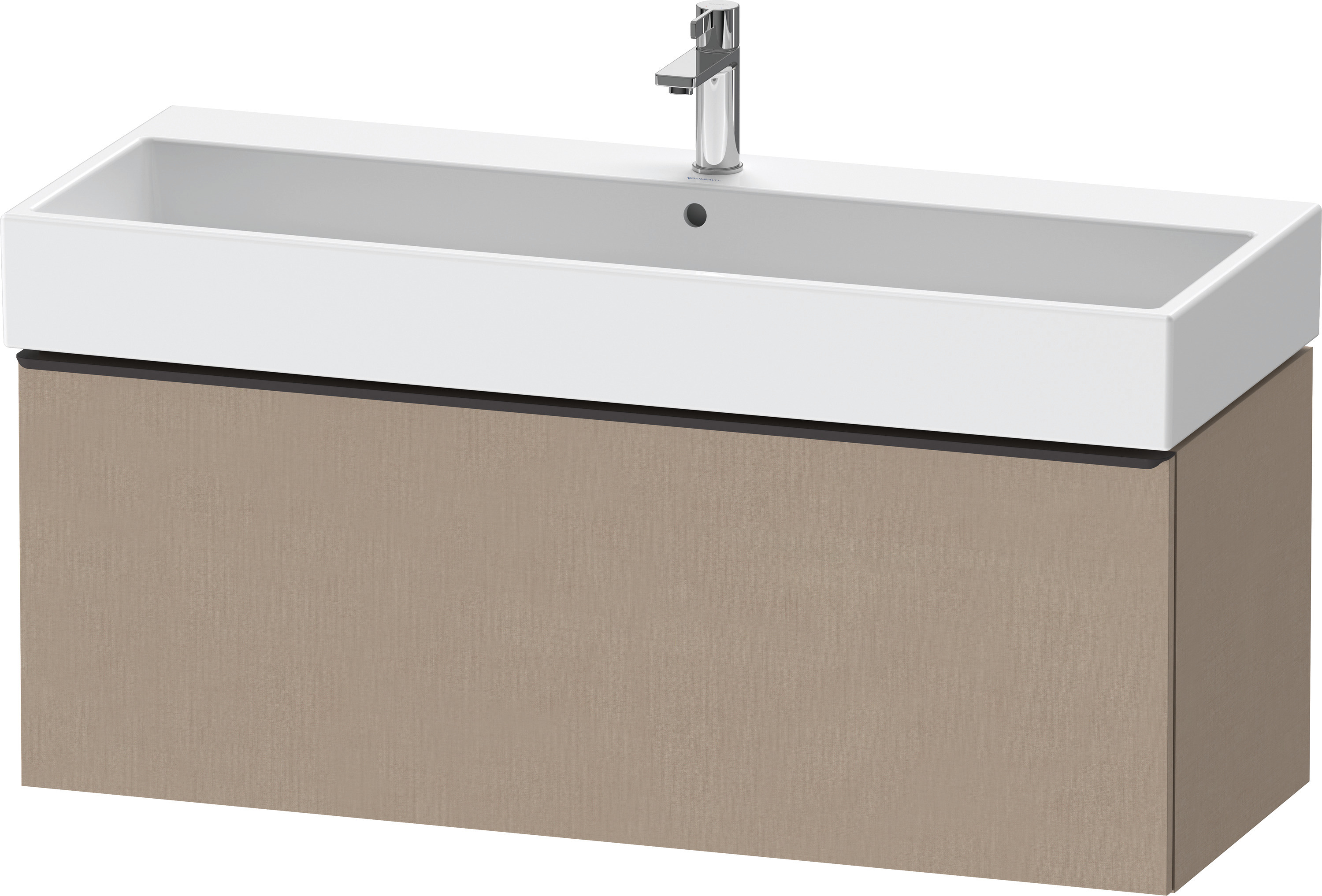 Duravit D-Neo WTU,Wdh,Ausz:1,Gr:Diamant Schw. 1184x442x440mm,Leinen Matt, Dekor