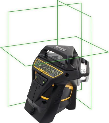 Multilinienlaser FatMax® X3G 35 (60m m.Empfänger)m ± 3 mm/10m STANLEY Multilinienlaser FatMax® X3G 35 (60m m.Empfänger)m ± 3 mm/10m STANLEY