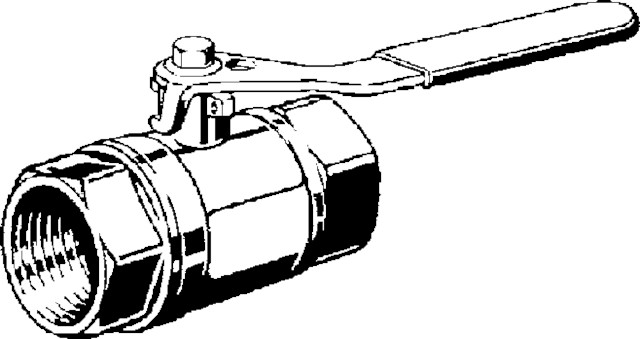 Viega Gaskugelhahn G2101 in Rp1/2 Messing
