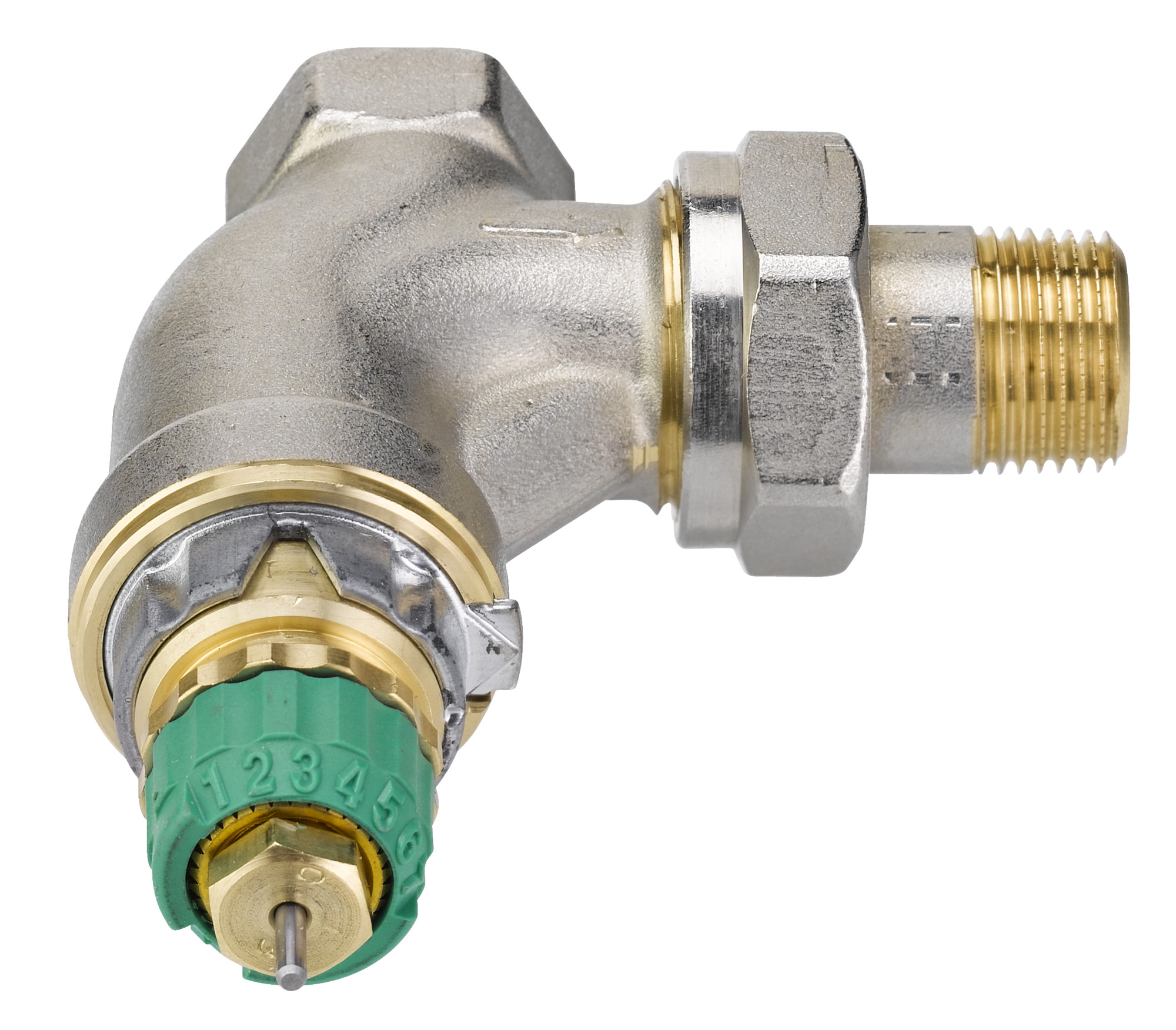 Danfoss RA-DV 10 Dynam. HK-Ventil R 3/8, Eck, kurze Bauform