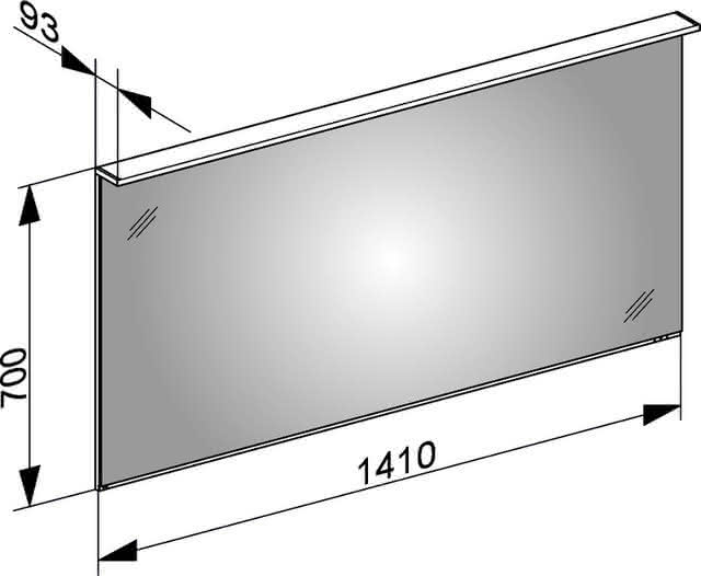 KE LS Edition Lignatur 13397 1410x700x60mm 1 Lichtfarbe