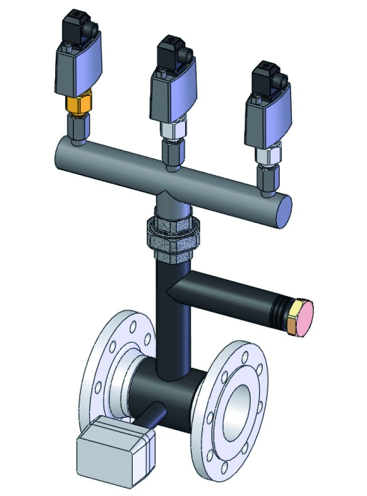 Remeha Sicherheits-Armaturenbalken für Gas 320/620