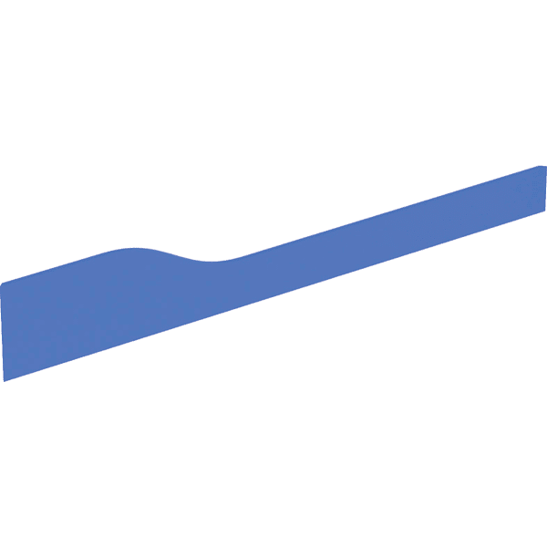 Geberit Bambini Dekorblende, Front für 4 WT-Arm., tieferes Becken re, blau Geberit Bambini Dekorblende, Front für 4 WT-Arm., tieferes Becken re, blau