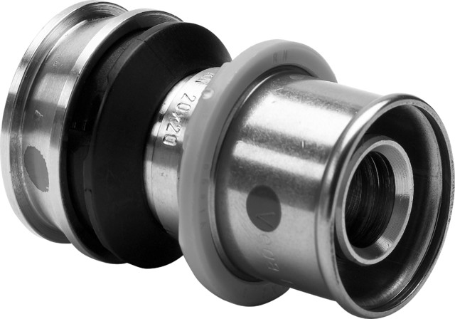 Viega Übergangsmuffe Raxofix 5315.9 in 16mm x 16mm Siliziumbronze