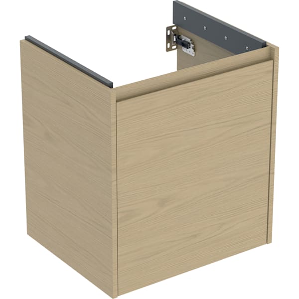 Geberit Renova Plan US für WT, mit 1 Tür 54,6x60,6x44,6cm, Eiche natur