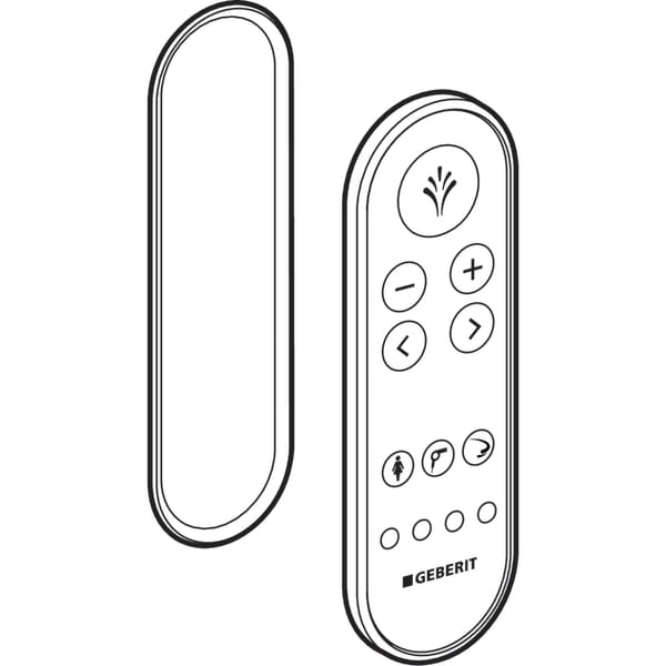 Geberit Fernbedienung für Geberit AquaClean Mera Classic WC-Kpl.Anl. Stand-WC, weiß Geberit Fernbedienung für Geberit AquaClean Mera Classic WC-Kpl.Anl. Stand-WC, weiß