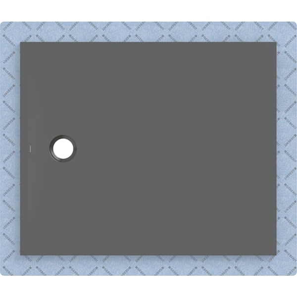 Geberit CleanFloor30 Duschfläche 120 x 100 cm integriert, mit Dichtvlies, graphit matt