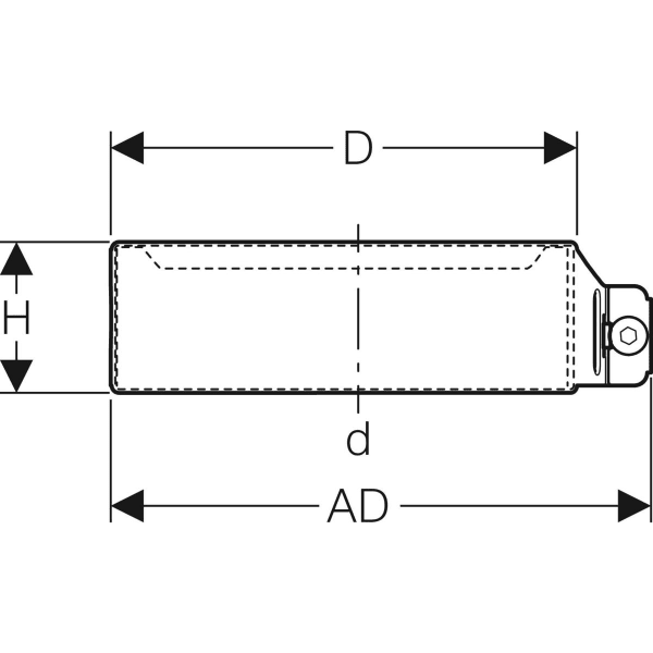 Geberit Haltekralle d125