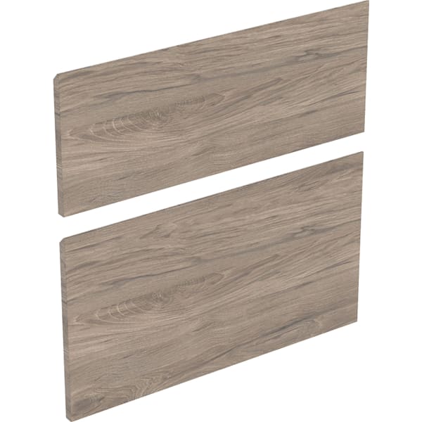 Geberit Set Schubladenfront für Unterschrank B:65cm, Nussbaum hickory