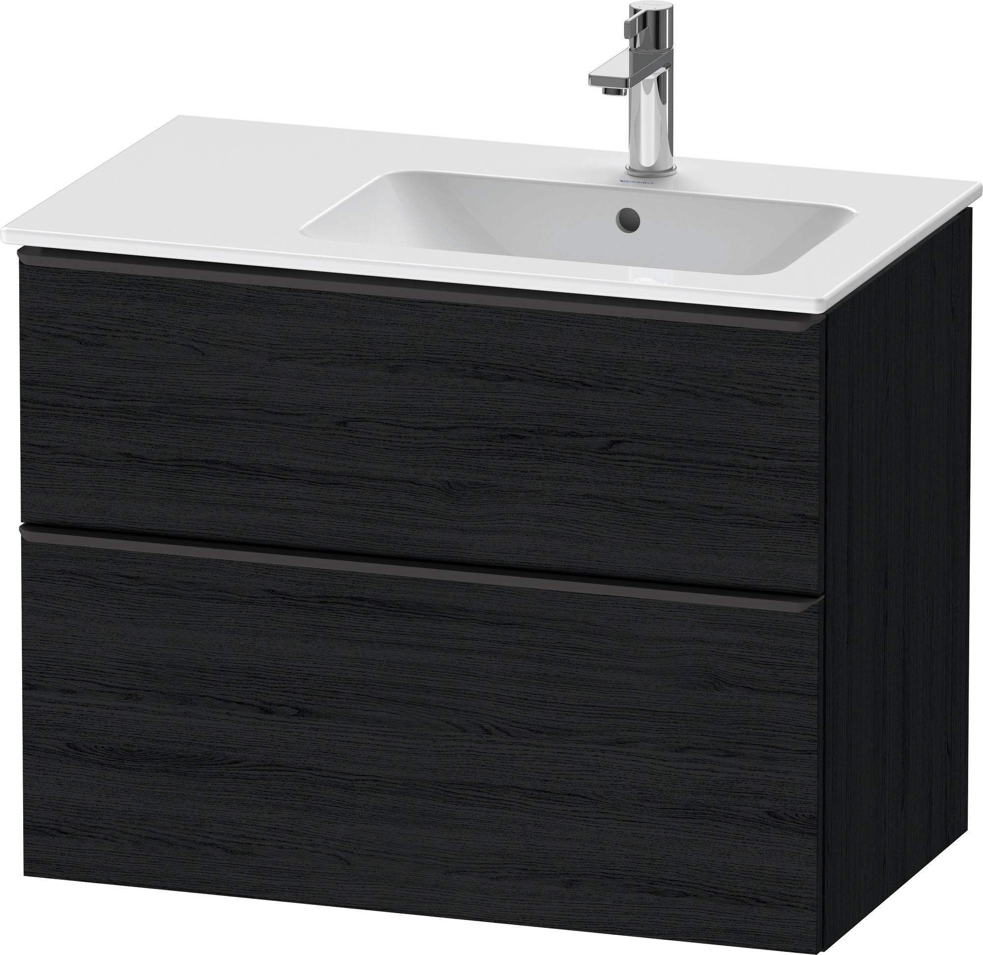 Duravit D-Neo WTU,Ausz:1,Schubk:1,GR:Dia.Schw 810x462x625mm,Wdh,Eiche Schwrz.Matt,Dek