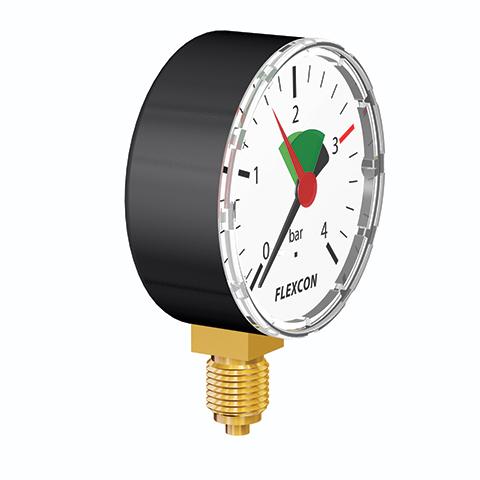 Flamco Manometer axial 40 mm 1/8 2,5 bar