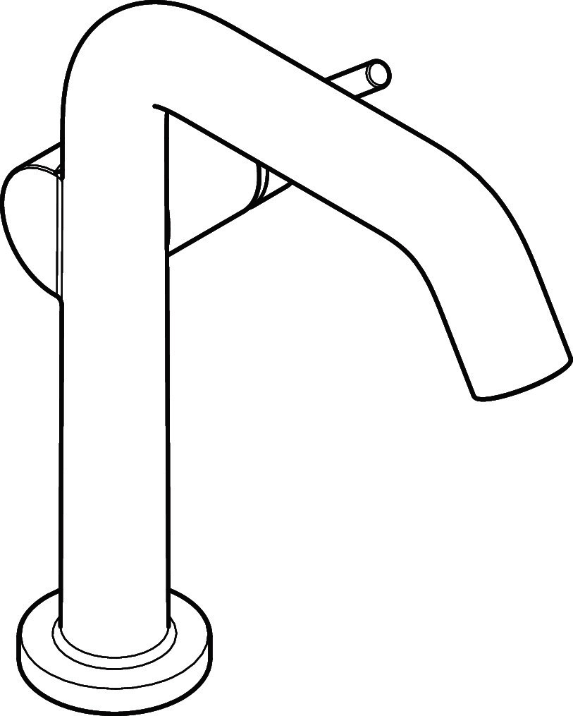 Hansgrohe WTM 150 Tecturis S Fine CoolStart ohne Ablaufgarnitur chrom