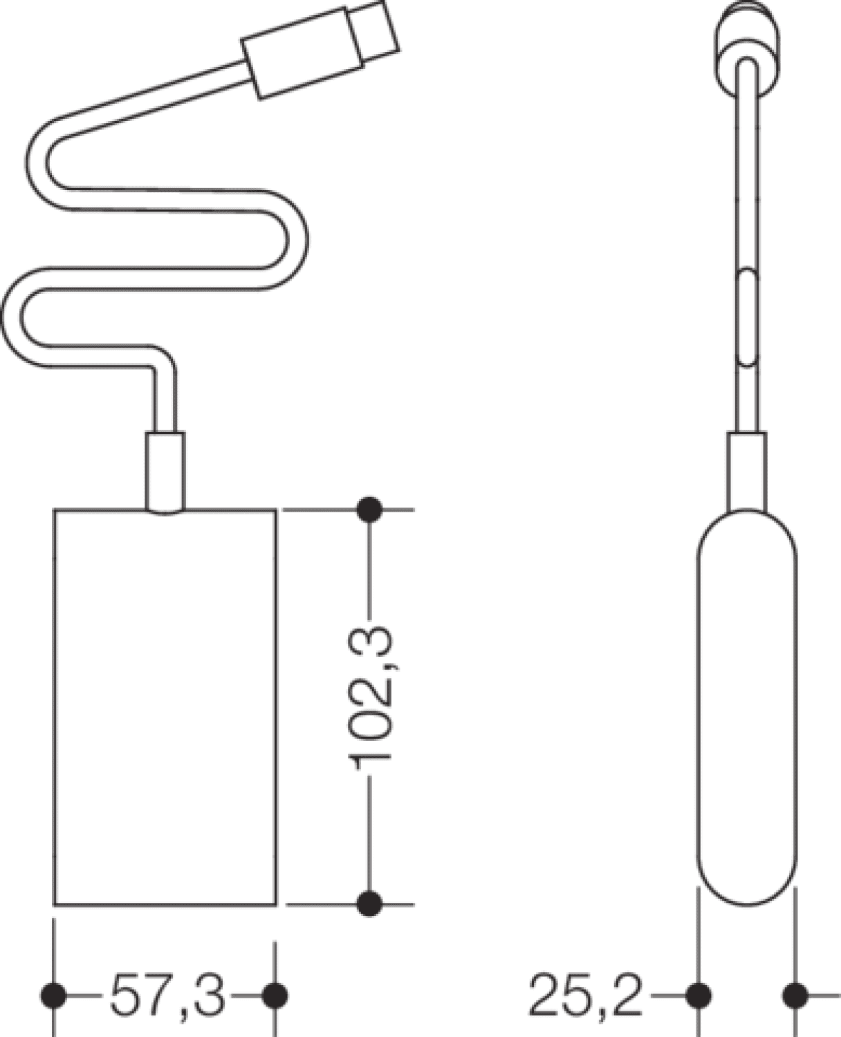 HEWI Empfänger Fernbedienung, für höhenverstellbare Module S 50