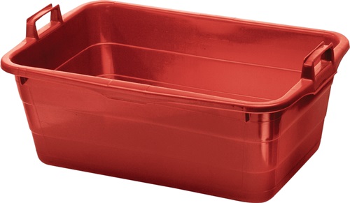 Wanne L800xB535xH300mm Inh.85l PE rot LOCKWEILER Wanne L800xB535xH300mm Inh.85l PE rot LOCKWEILER