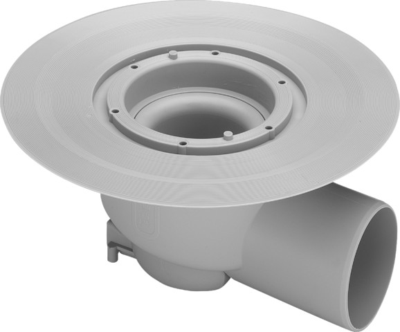 Viega Badablauf Advantix 4921.75 70 mm (DN70) Kunststoff grau