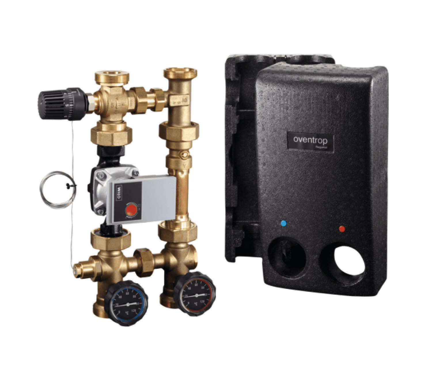 OVENTROP-Station Regumat RTA-180 DN 32, Wilo PARA 30-180/6-43/SC-9