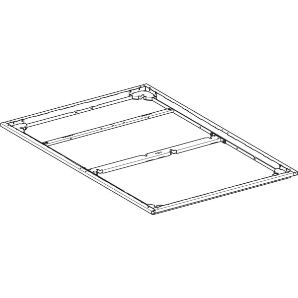 Geberit Duofix Installationsrahmen, 110x80 cm für sieben Füße
